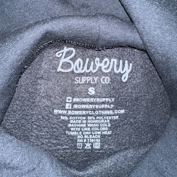 Bowery. Sweatshirt hoodie unisex. Size S. - Picture 11 of 12